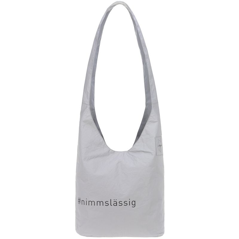Sac Fan Shopper Green Label Tyve gris Lässig