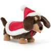 Peluche Otto le teckel de Noël (19 cm)  par Jellycat