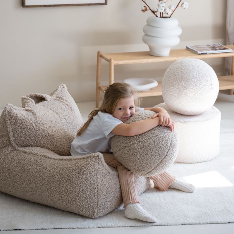Fauteuil pouf Biscuit molletonné - Reconditionné Wigiwama Produit 2