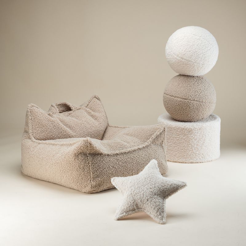 Fauteuil pouf Biscuit molletonné - Reconditionné Wigiwama Produit 3