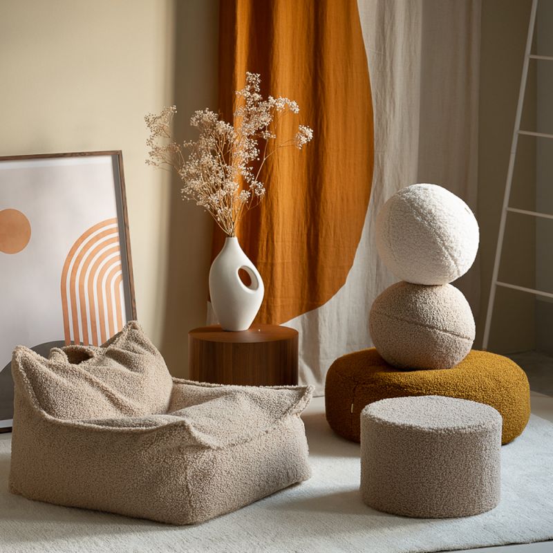 Fauteuil pouf Biscuit molletonné - Reconditionné Wigiwama Produit 4