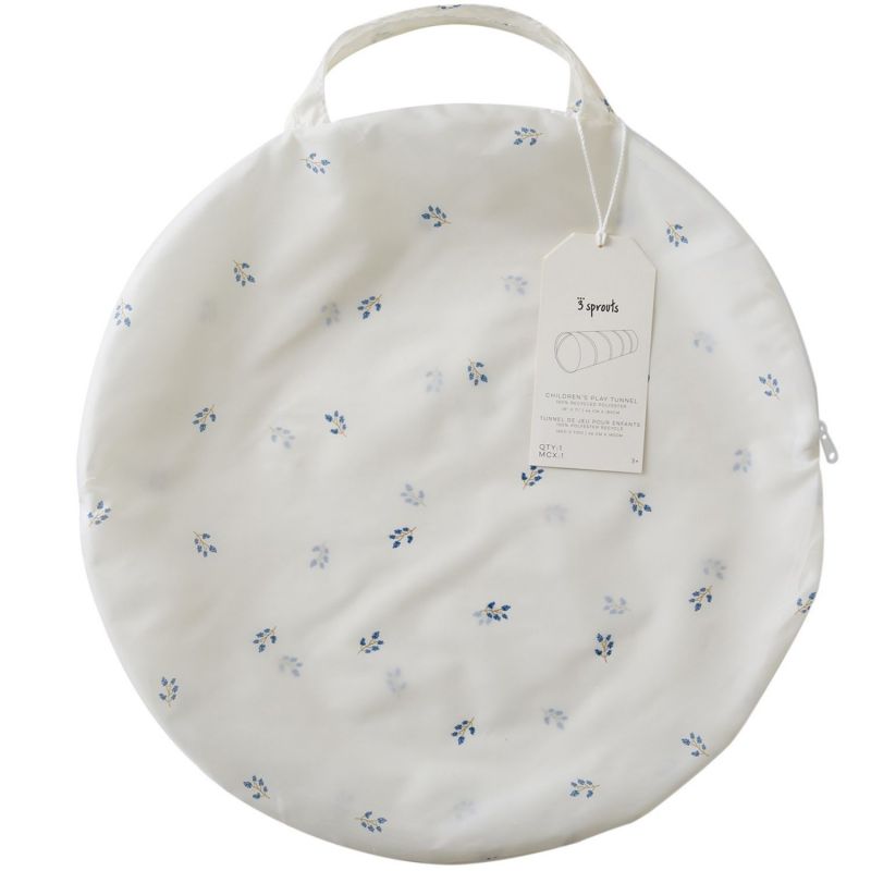 Tunnel de jeu en tissu recyclé Myrtilles Ivoire 3 sprouts Packaging 7