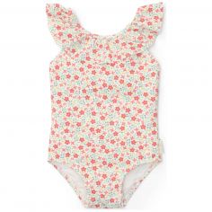 Maillot de bain 1 pièce à volants Sunny Flowers (1-2 ans) - Little Dutch