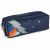 Variation Bleu, gris, orange du produit Trousse double compartiment Chromatic Lightning de la marque Caramel & Cie