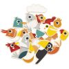 Jeu magnétique Mix and Match oiseaux (24 pièces) - Janod 