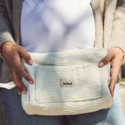 Trousse de toilette Wavy écru BEBEL