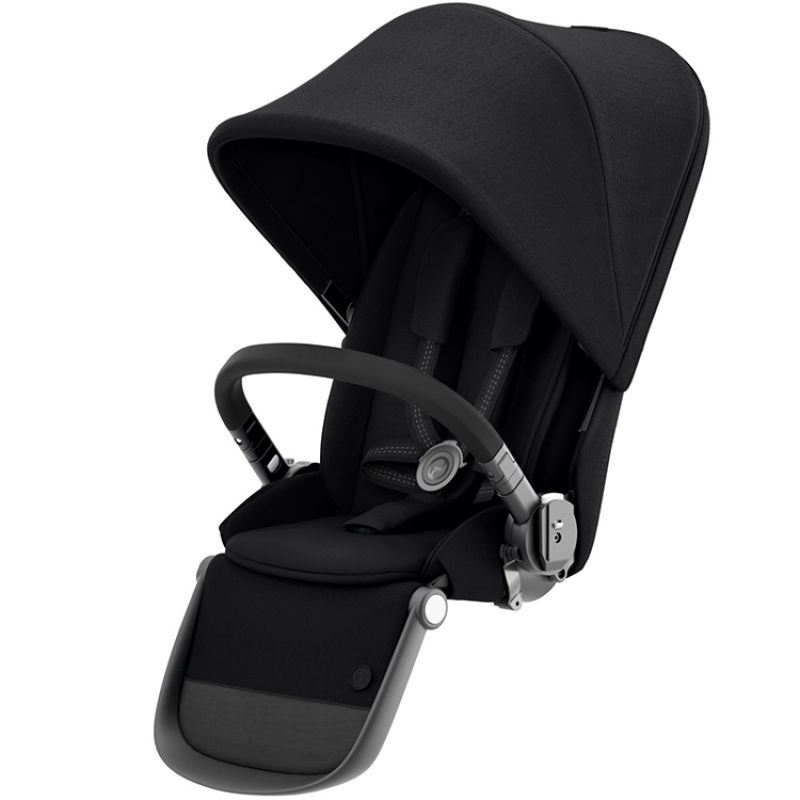 Assise supplémentaire Deep Black pour châssis Gazelle S noir Cybex