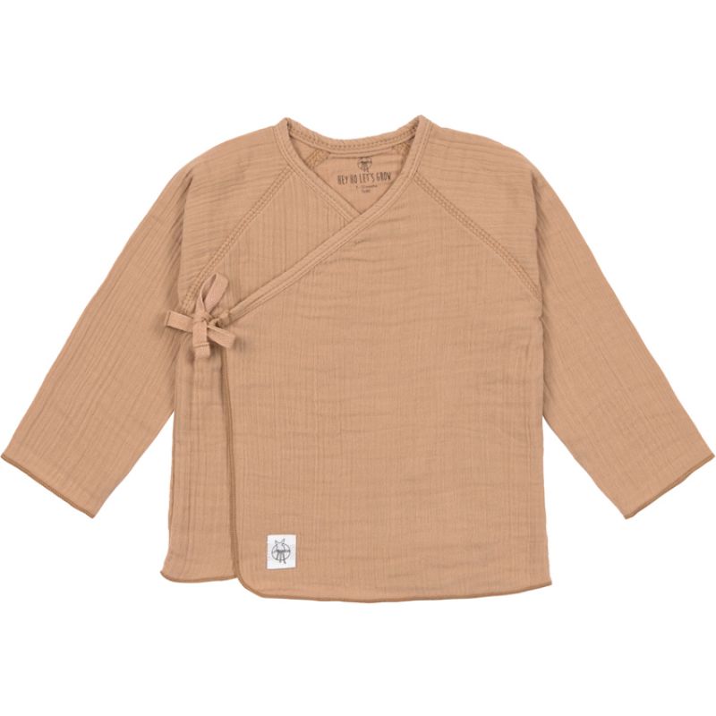 Brassière en mousseline de coton bio GOTS érable (0-2 mois) Lässig