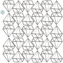 Sticker Diamants contour (modèle intermédiaire)  par Love Maé