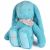Variation Bleu du produit Peluche Lapin Fleurette Turquoise (50 cm) de la marque Doudou et Compagnie