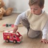 Grand camion de pompier en bois  par Egmont Toys