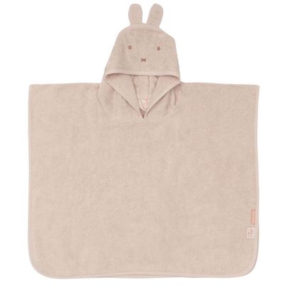 Poncho de bain en éponge Miffy Silk Rose (1-3 ans) Jollein