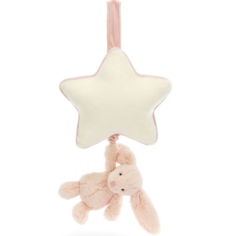 Peluche musicale Bashful Lapin Blush (30 cm) Jellycat Produit 1 grande taille