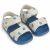 Variation Bleu, écru du produit Sandales de plage Blumer Pufferfish Sandy (pointure 22) de la marque Liewood