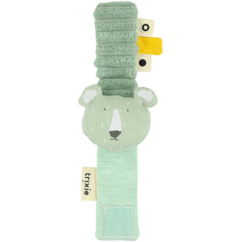 Hochet bracelet ours Mr. Polar Bear (21 cm) Trixie