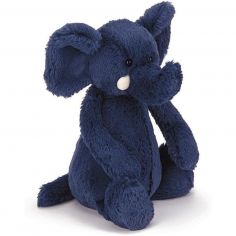 Peluche Bashful Eléphant bleu (31 cm) - Jellycat