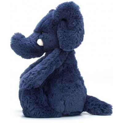 Peluche Bashful Eléphant bleu (31 cm)