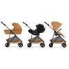 Poussette Citadine Ultra Légère Melio Carbon 2026 Cinnamon Yellow Cybex Produit 3