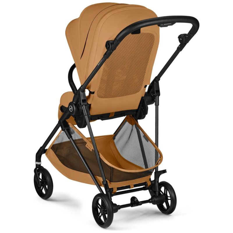 Poussette Citadine Ultra Légère Melio Carbon 2026 Cinnamon Yellow Cybex Produit 5