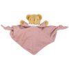 Doudou plat avec hochet Ours Vieux Rose Trousselier Produit 1