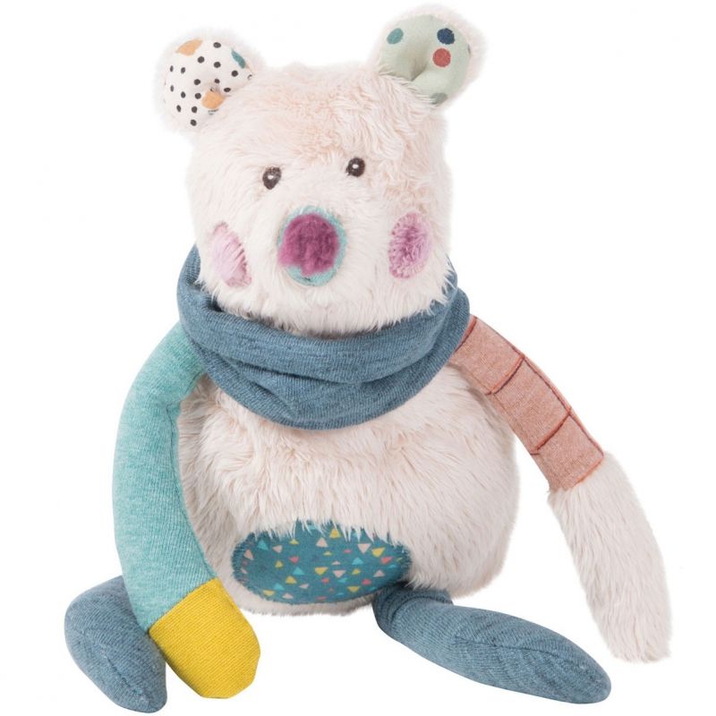Peluche ours crème Les jolis trop beaux (29 cm) Moulin Roty