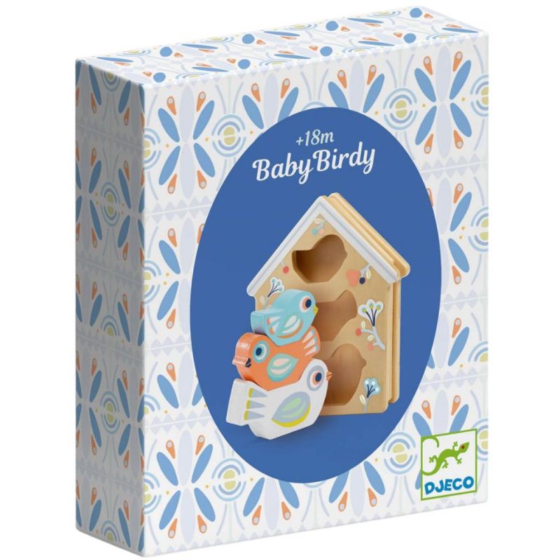 Boîte à formes Baby Birdy Djeco Packaging 3