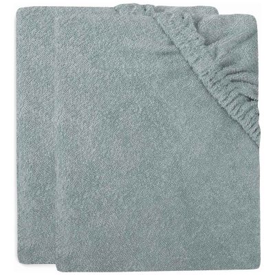 Lot de 2 housses de matelas Ã  langer en Ã©ponge Sea Green (75 x 85 cm)