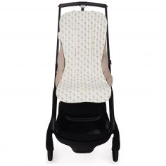 Assise Poussette Botton Fleurs