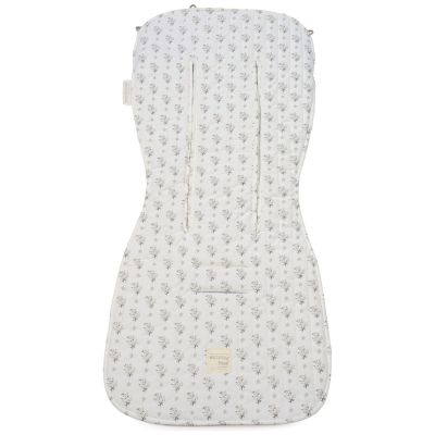 Assise Poussette Botton Fleurs