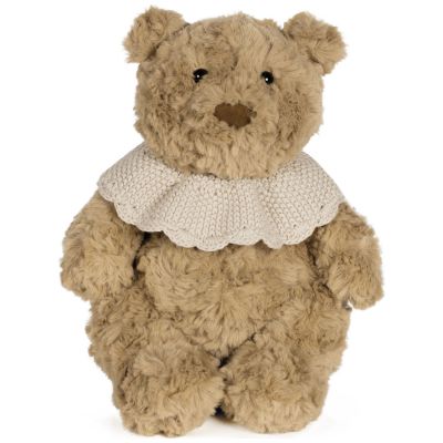 Ours en peluche tricot beige (29 cm)