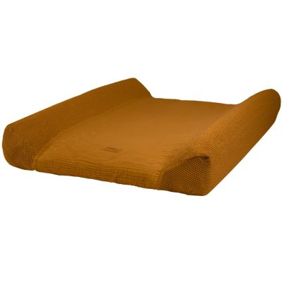 Housse de matelas à langer Wabi-Sabi Golden Brown (50 x 70 cm)  par Nobodinoz