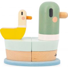 Canards empilables en bois Sweet Cocoon (8 pièces) - Janod 