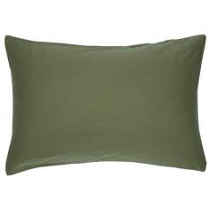 Taie d'oreiller Satin Cyprès (40 x 60 cm) - Kadolis