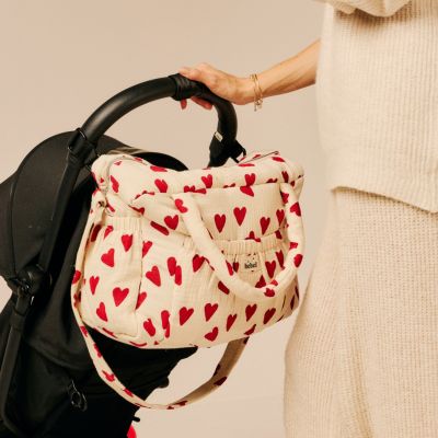 Sac à langer Comme un bonbon Coeur BEBEL