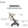 Poussette Ultra Compacte Orfeo 2026 châssis Black Dune Grey Cybex Produit 4