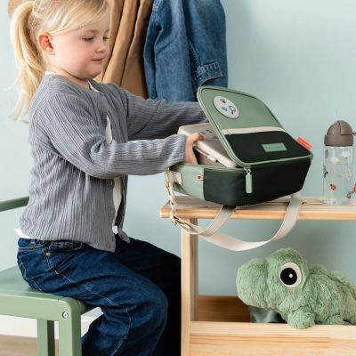 Sac repas isotherme Tiny trails Vert (4 L)