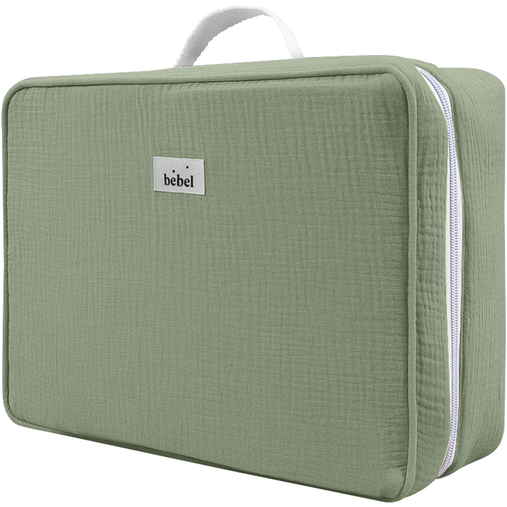 Sac De Maternité Grande Capacité - Tissu Coton Matelassé, 48x24x28cm | Fourre-tout Avec Poches, Idéal Voyage Maman