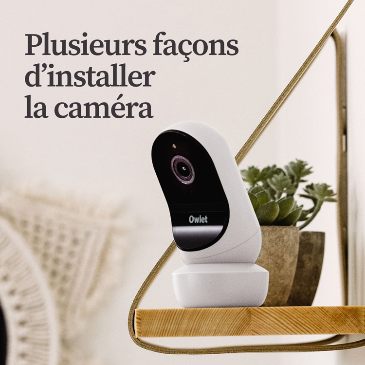 Système de surveillance Smart Cam, Babyphone et écoute bébé de Owlet