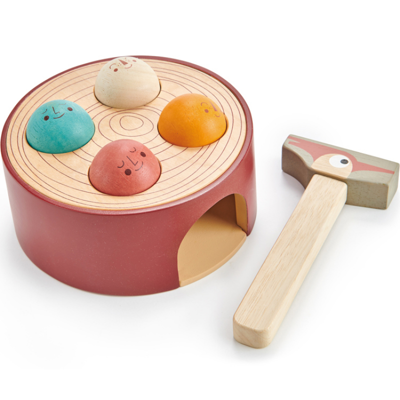 CUBIDI Jeu Créatif Marteau Montessori - Jouet Bois Pour Enfants Dès 3 Ans - Stimulation Motricité Et Imagination