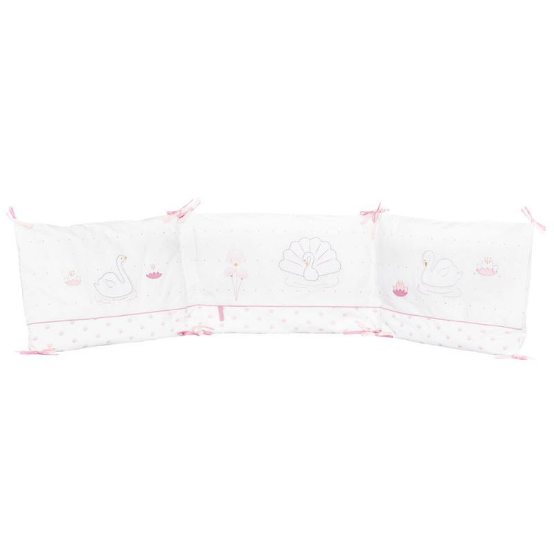 Tour De Lit Cygne Baby Swan Pour Lits 60 X 1 Et 70 X 140