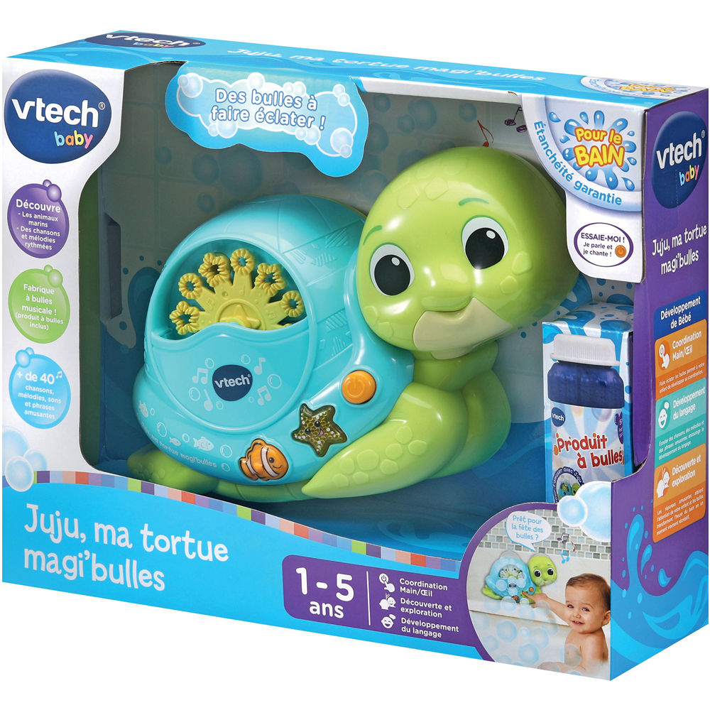 Juju ma tortue magi bulles VTECH BABY : le jouet à Prix Carrefour