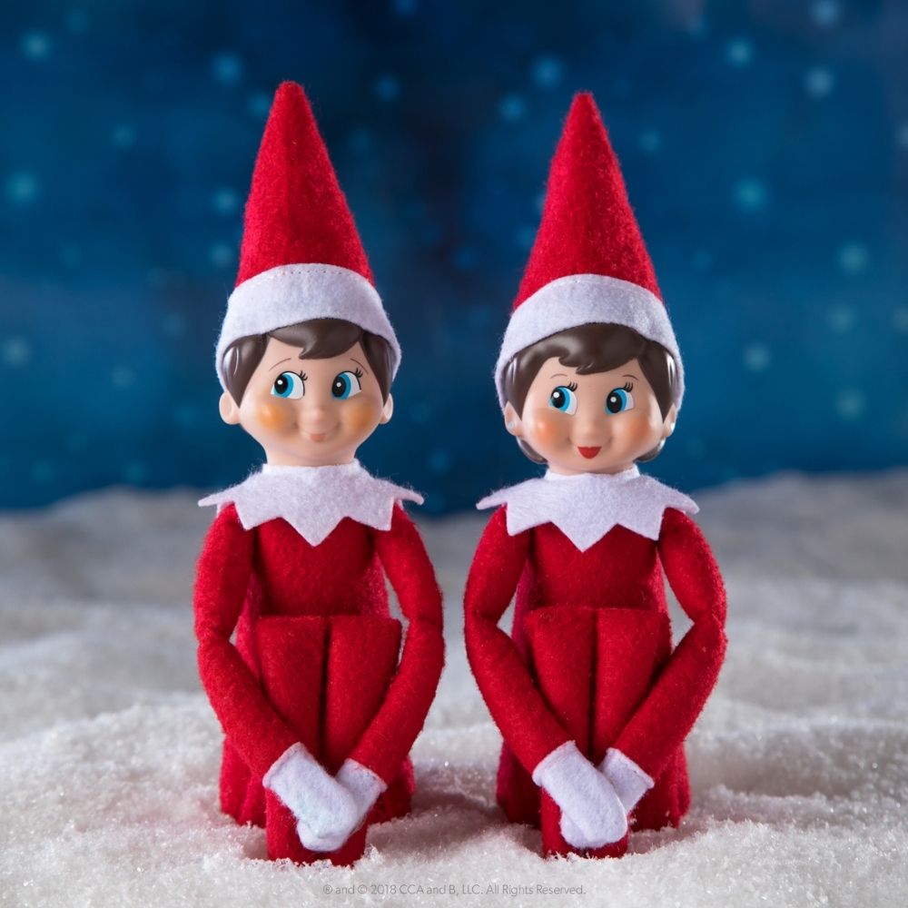 Garçon peau foncée - lutin farceur de Noël - Elf on the shelf for Christmas