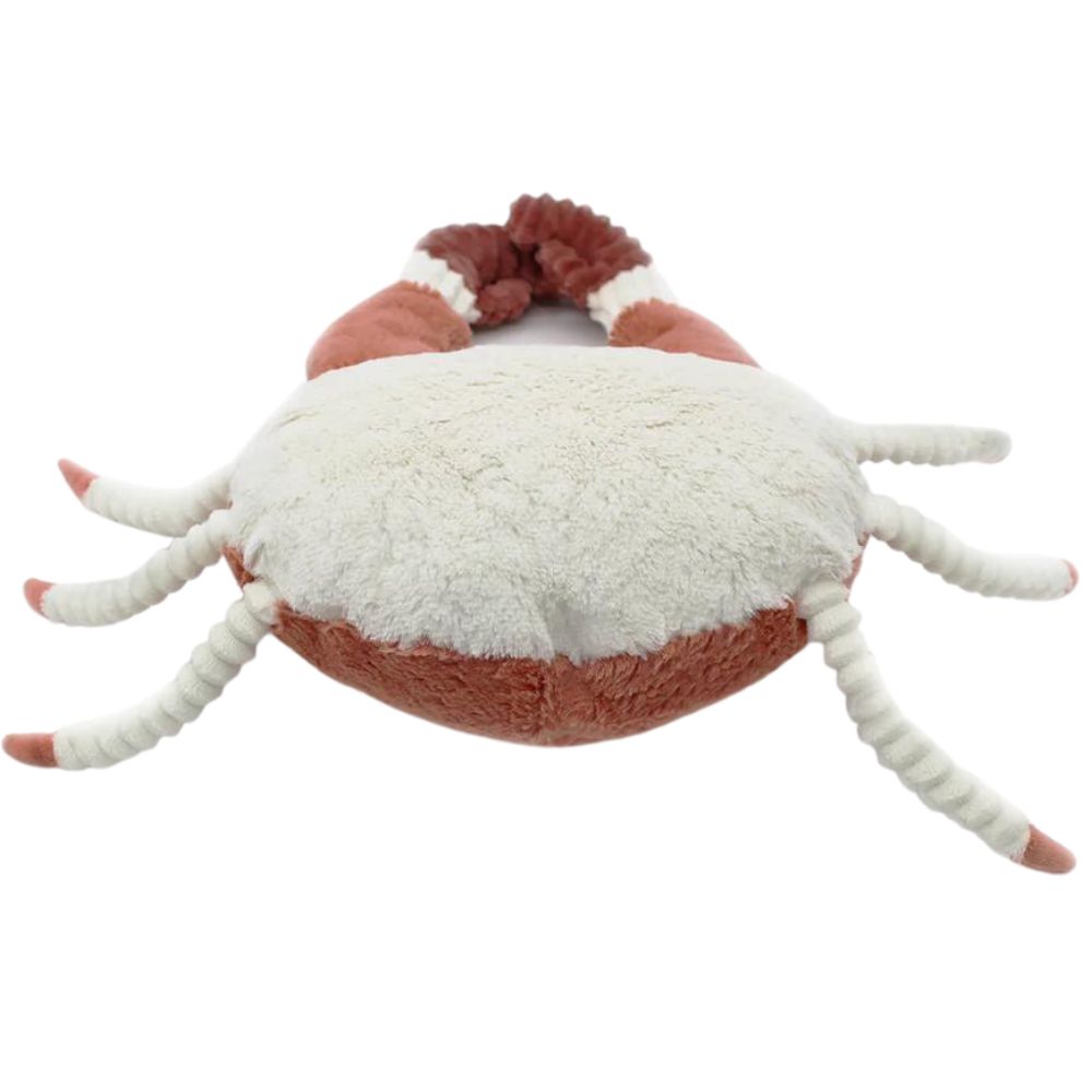 Peluche géante crabe et son bébé terracotta Cassecou Les Ptipotos - Made in  Bébé