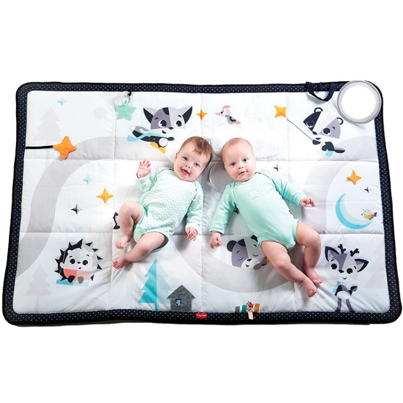 Tapis De Jeu Geant Black White 150 X 100 Cm Tiny Love