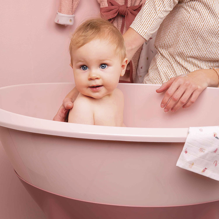 Baignoire bébé rose blossom (Luma Babycare) - Couverture