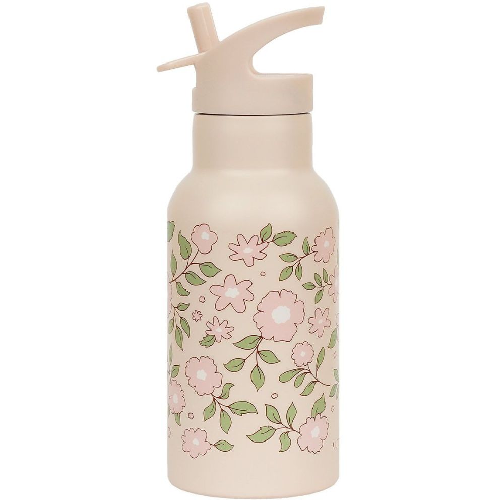 Petite gourde isotherme - 350ml - Licorne - Rose poudré