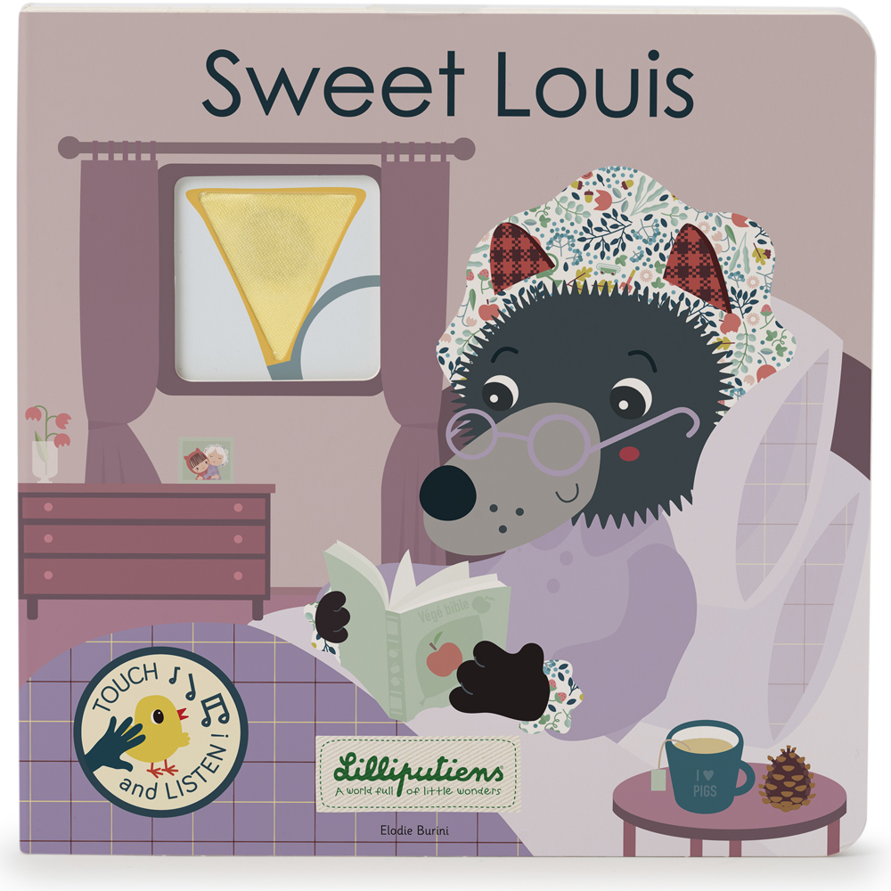 Livre tactile et sonore Sweet Louis : Lilliputiens