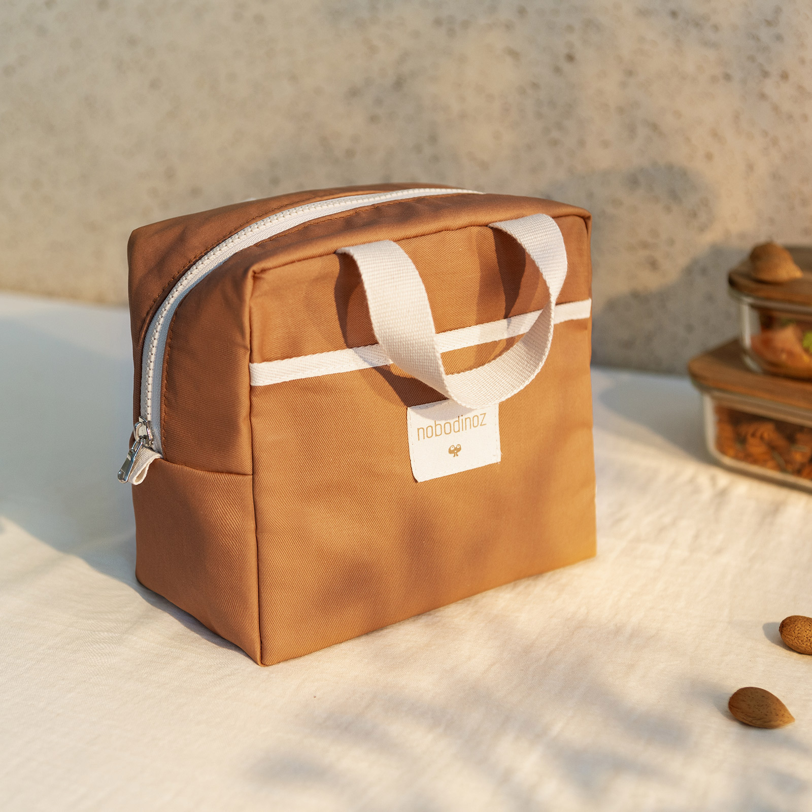 Sac isotherme Eco Sunshine Cinnamon (Nobodinoz) - Couverture