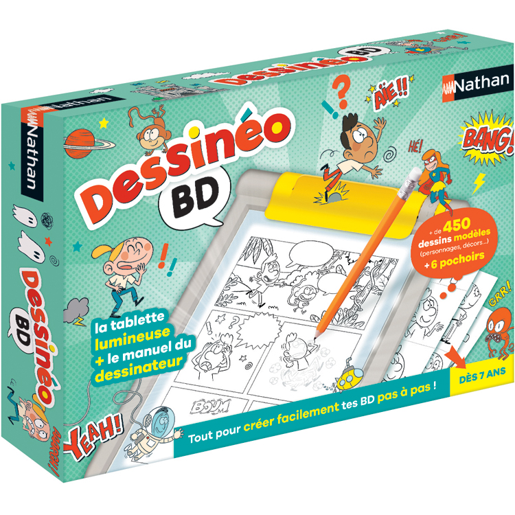 Dessineo BD – création d'une planche BD – Matheliers