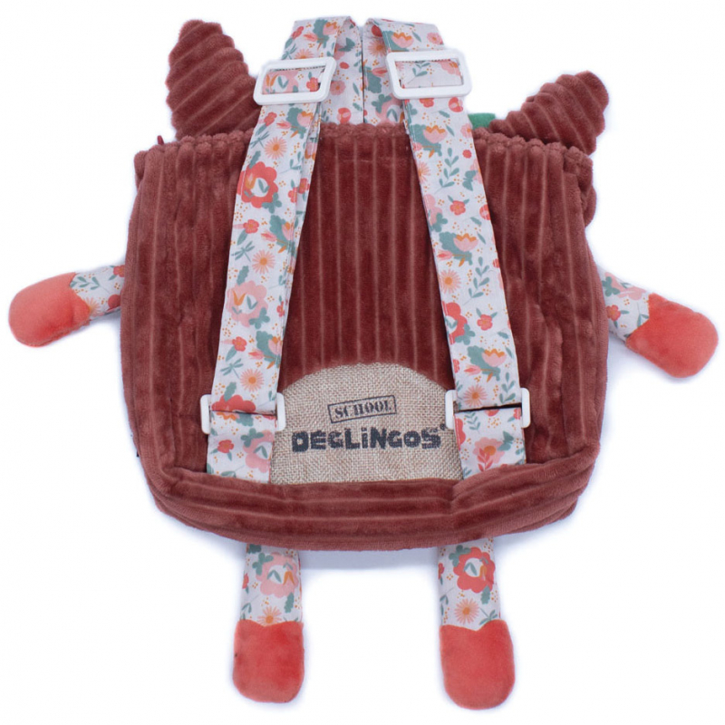 Sac A Dos Bebe Peluche Melimelos La Biche
